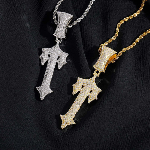 Iced Out Trapstar Pendant Necklace – Eileenjewelry