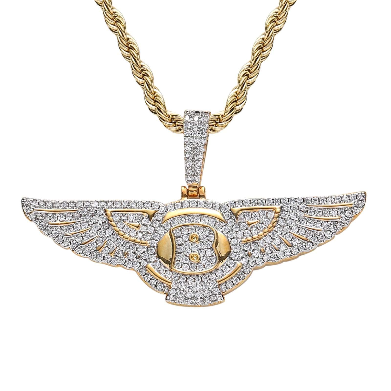 Bentley Motors Logo Pendant Necklace