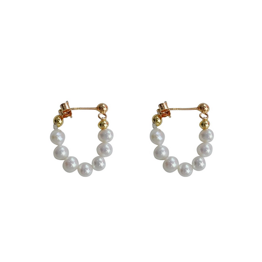 Freshwater u-shaped Studs