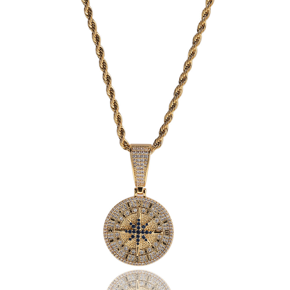 Compass Pendant Necklace