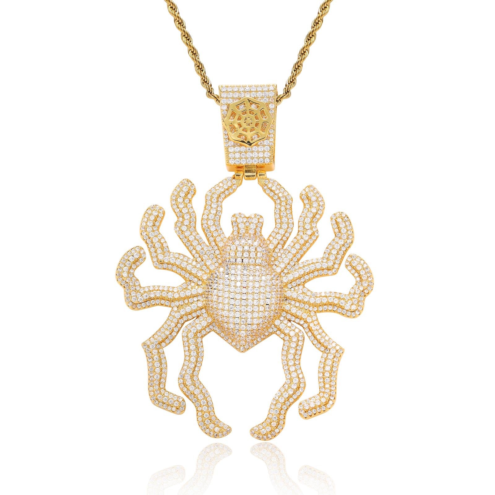 Spider Pendant Necklace