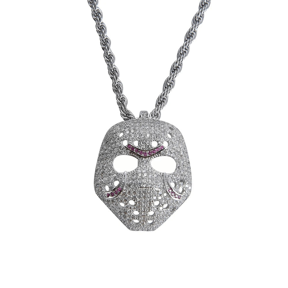 Friday the 13th Jason Voorhees Mask Pendant Necklace