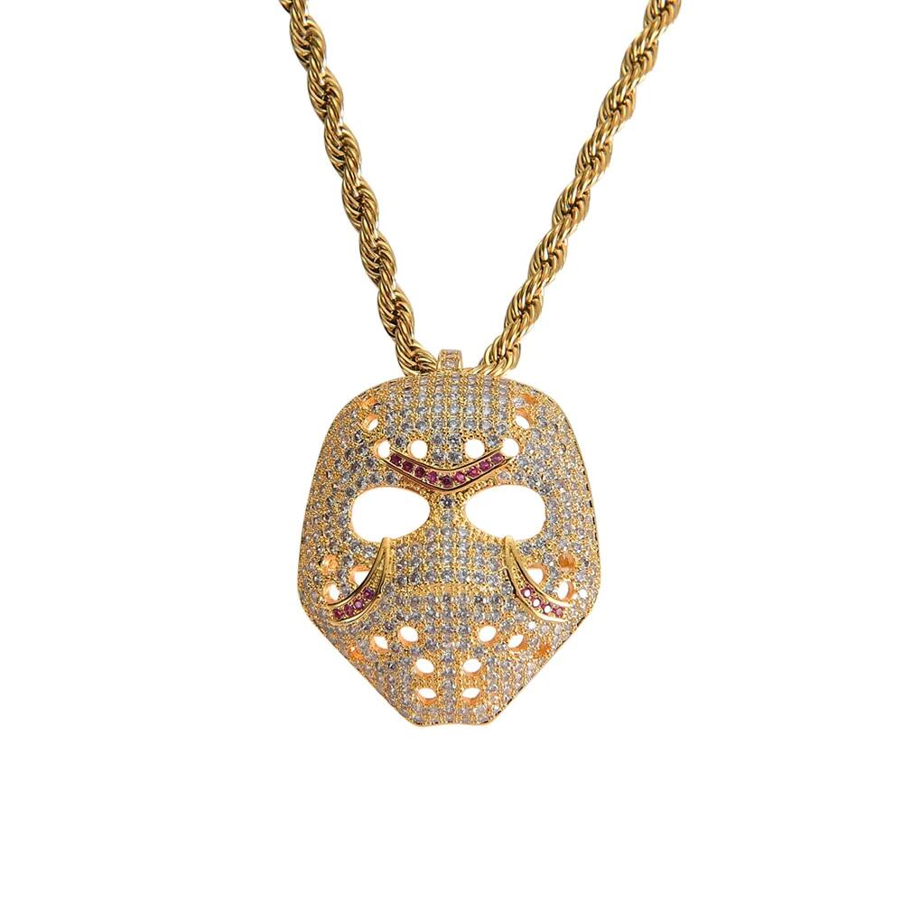 Friday the 13th Jason Voorhees Mask Pendant Necklace