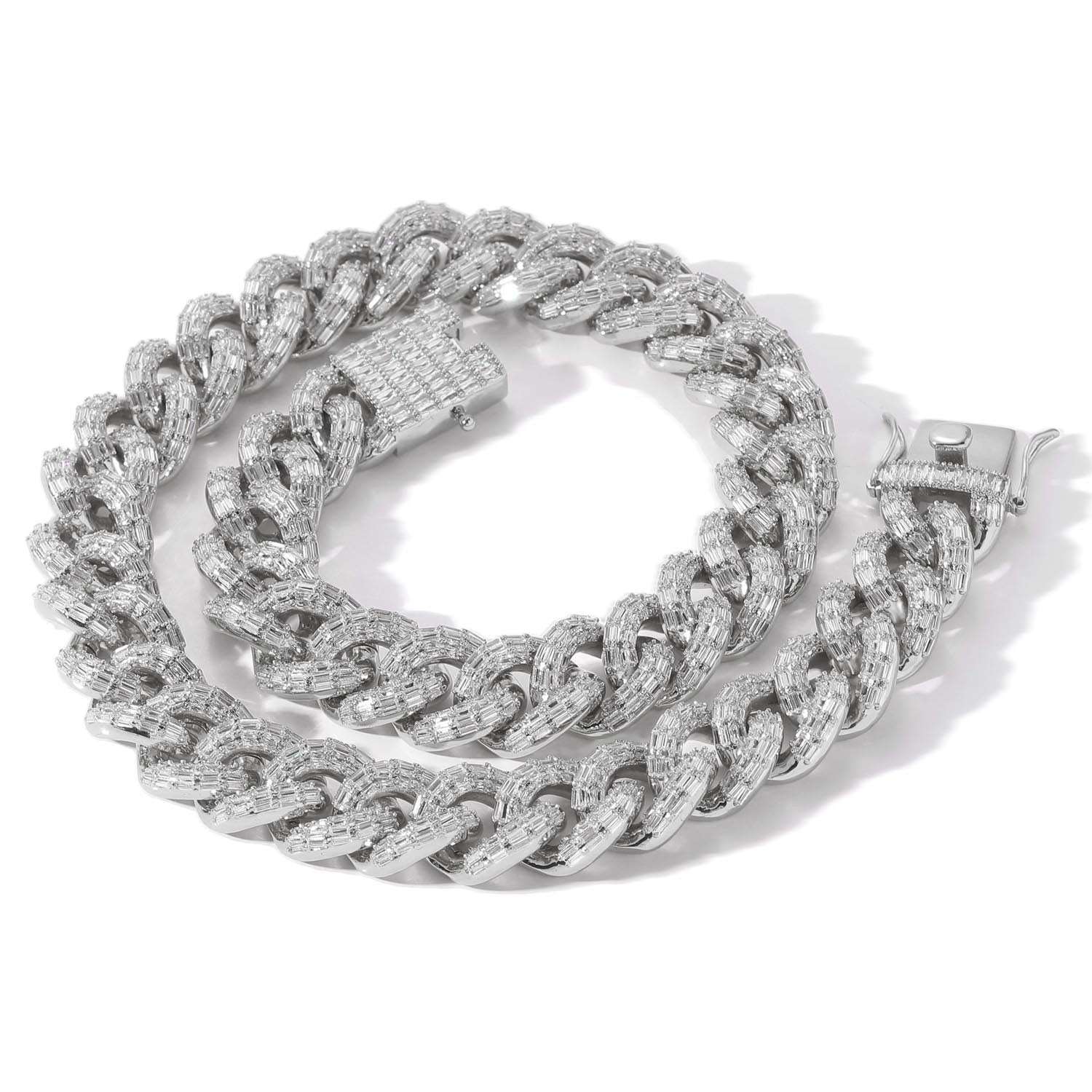 16mm Iced Out Miami Cuban Chain