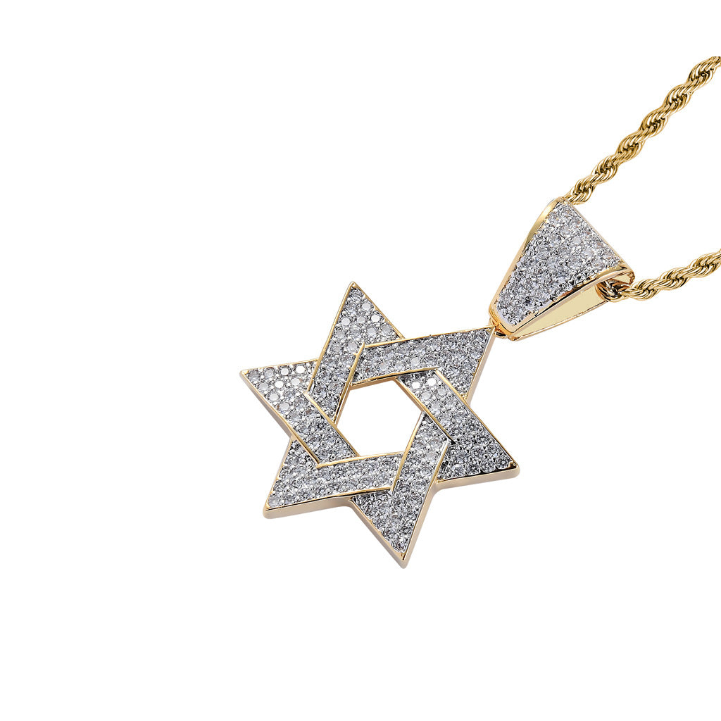 Star of David Necklace xccscss.