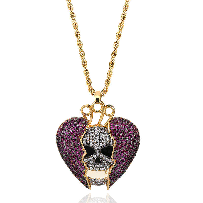 Devil Heart Necklace