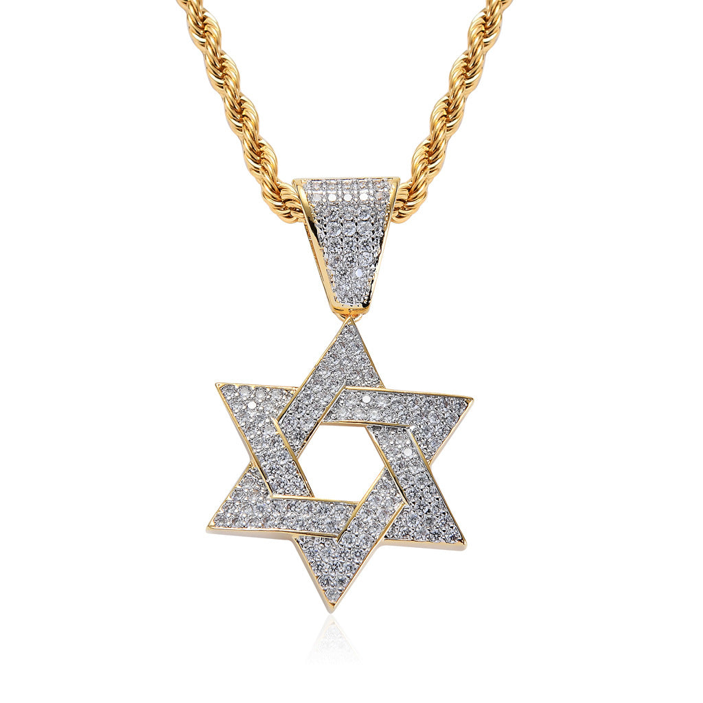 Star of David Necklace xccscss.