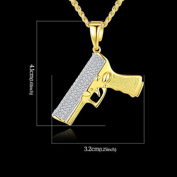 Pistol Necklace xccscss.