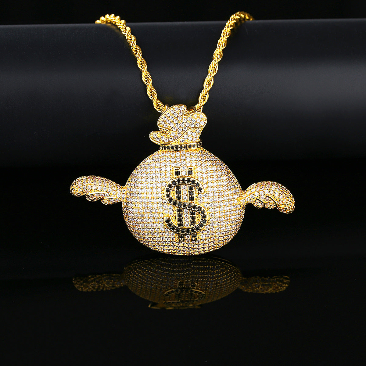 Money bag Necklace xccscss.