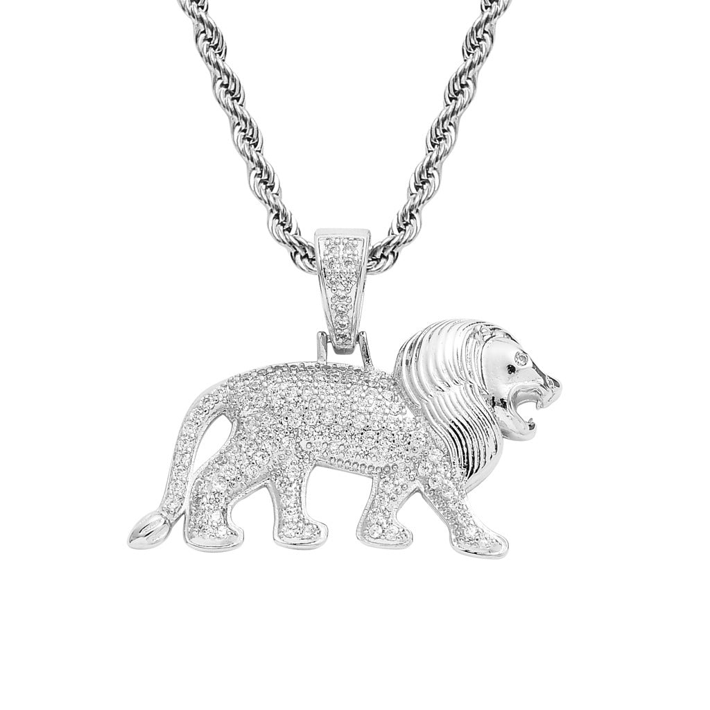 Lion Necklace xccscss.