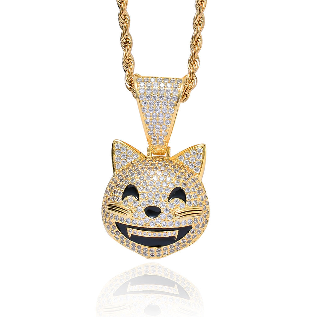 Cat Pendant Necklace