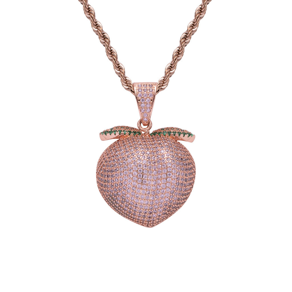 Peach Necklace xccscss.