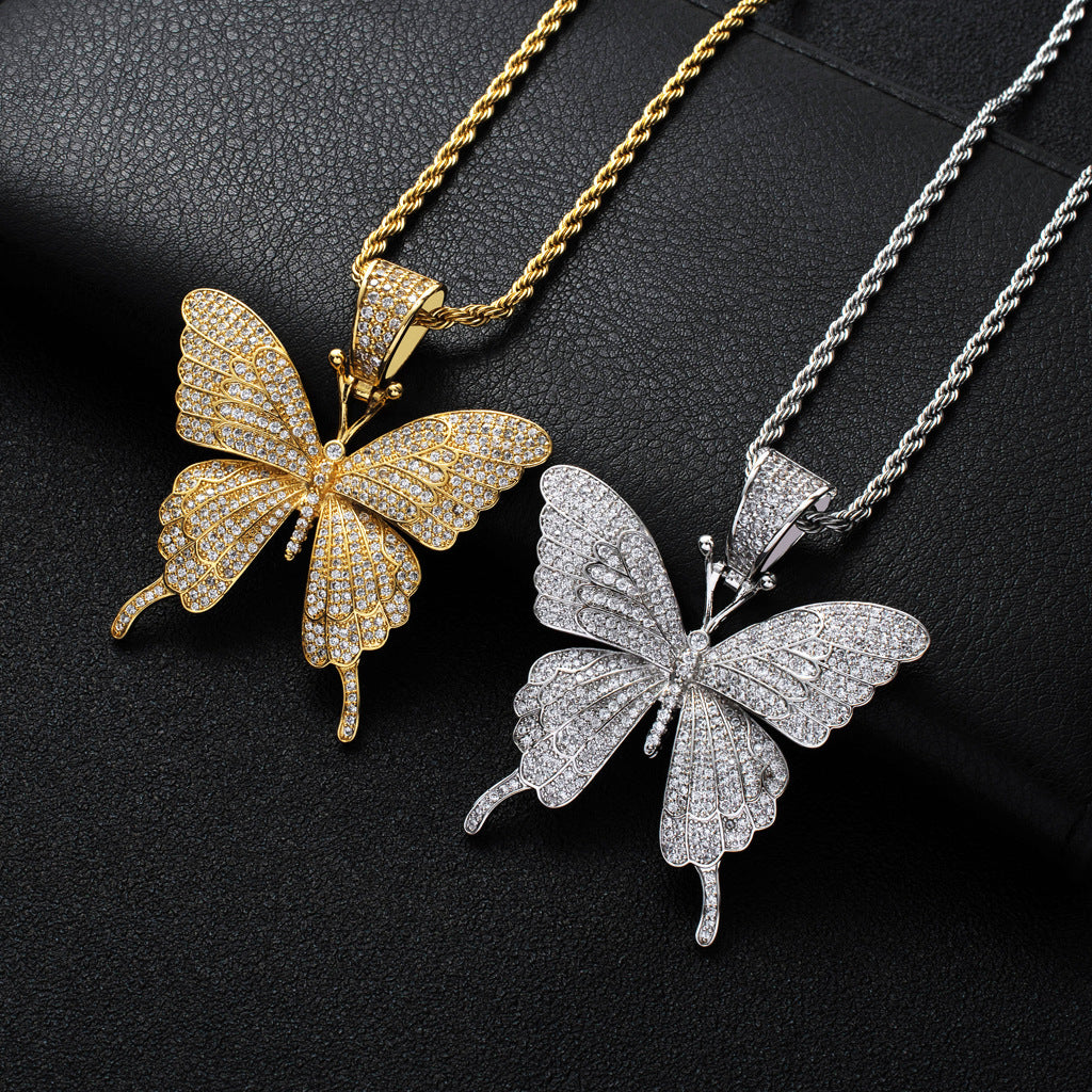 Butterfly Necklace xccscss.