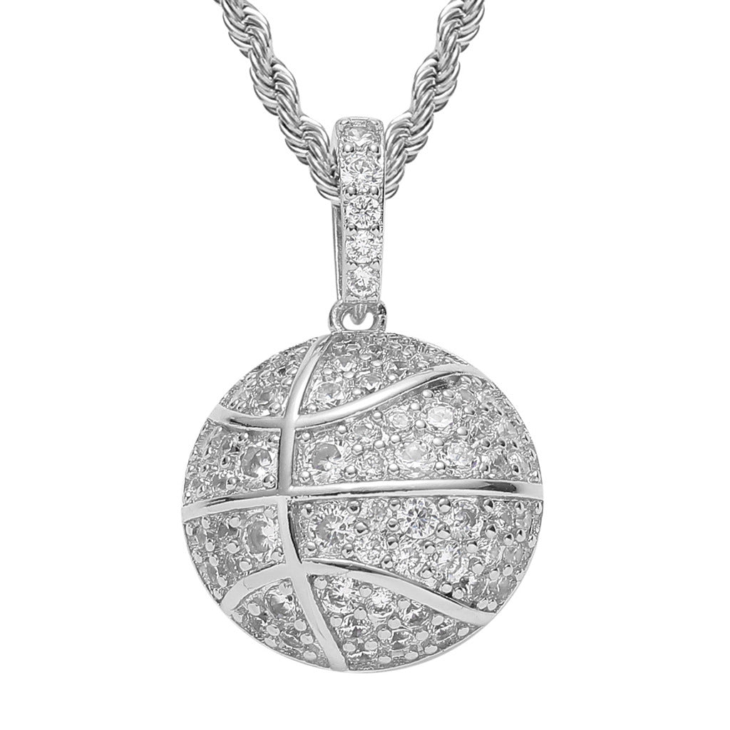 Basketball Necklace xccscss.