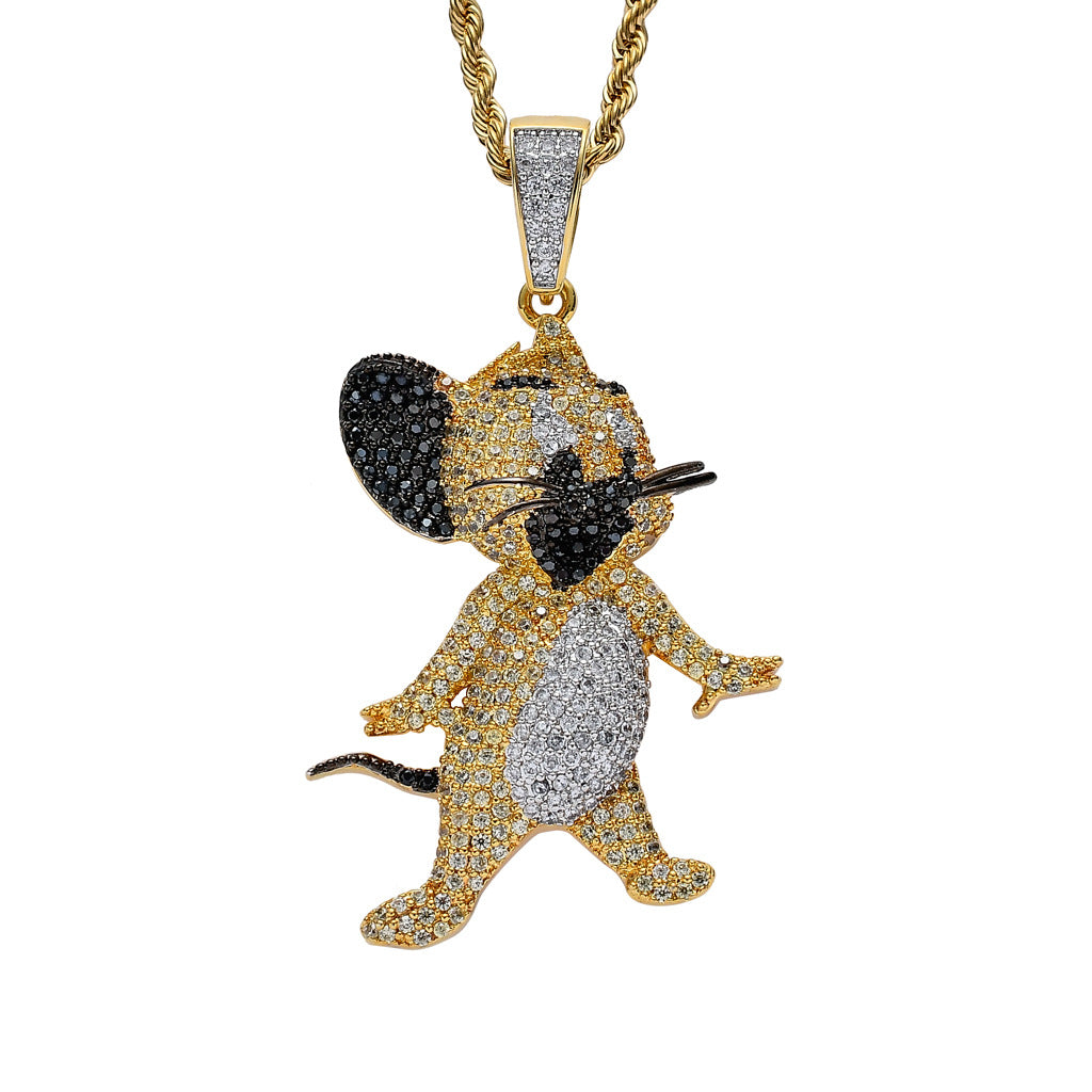 Tom and Jerry Pendant Necklace