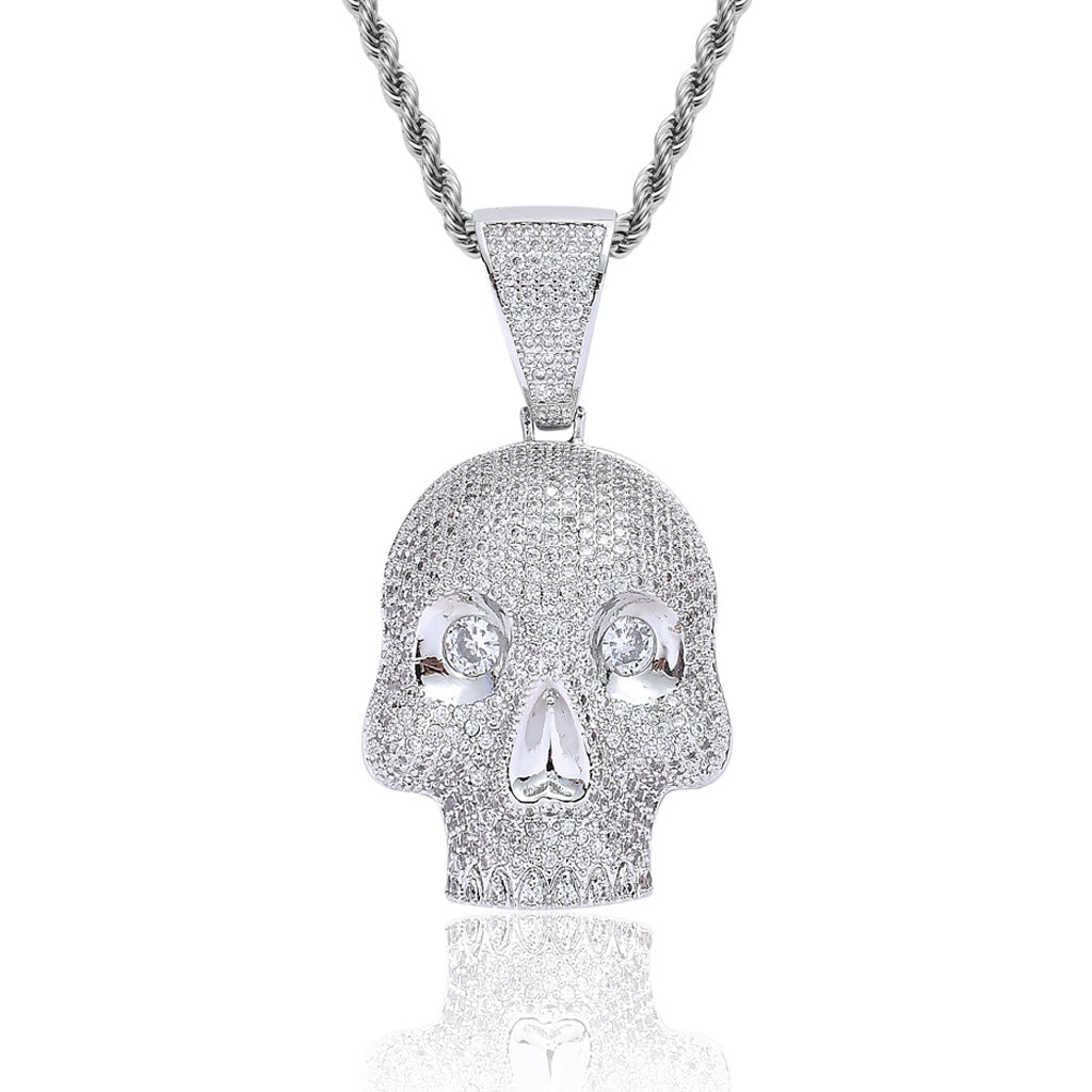 Skull Necklace xccscss.