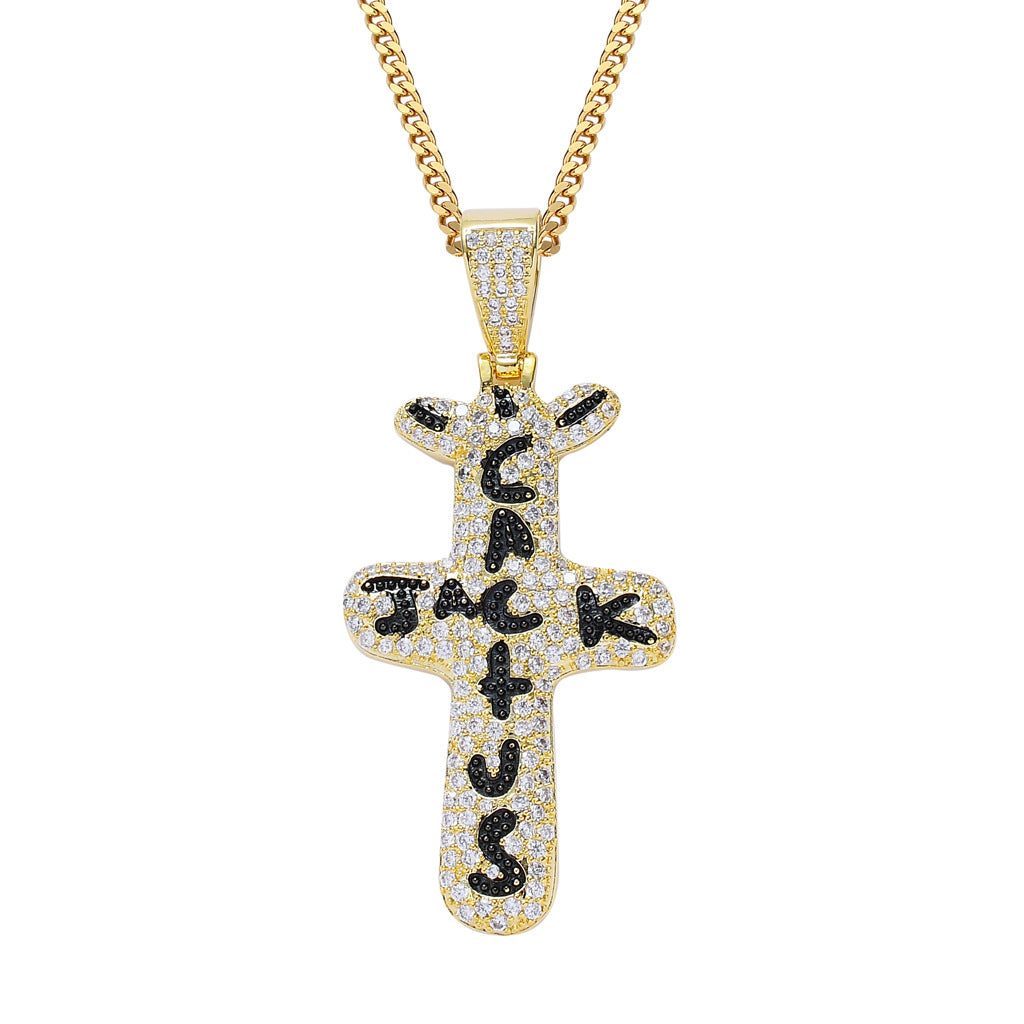 Cactus Jack Cross Pendant Necklace