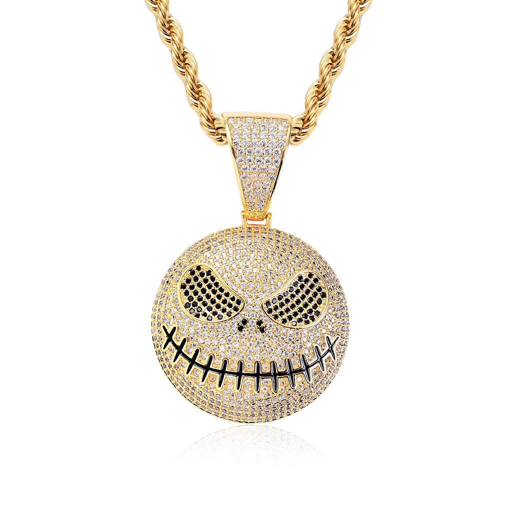 Jack Skellington Nightmare Before Christmas Necklace xccscss.