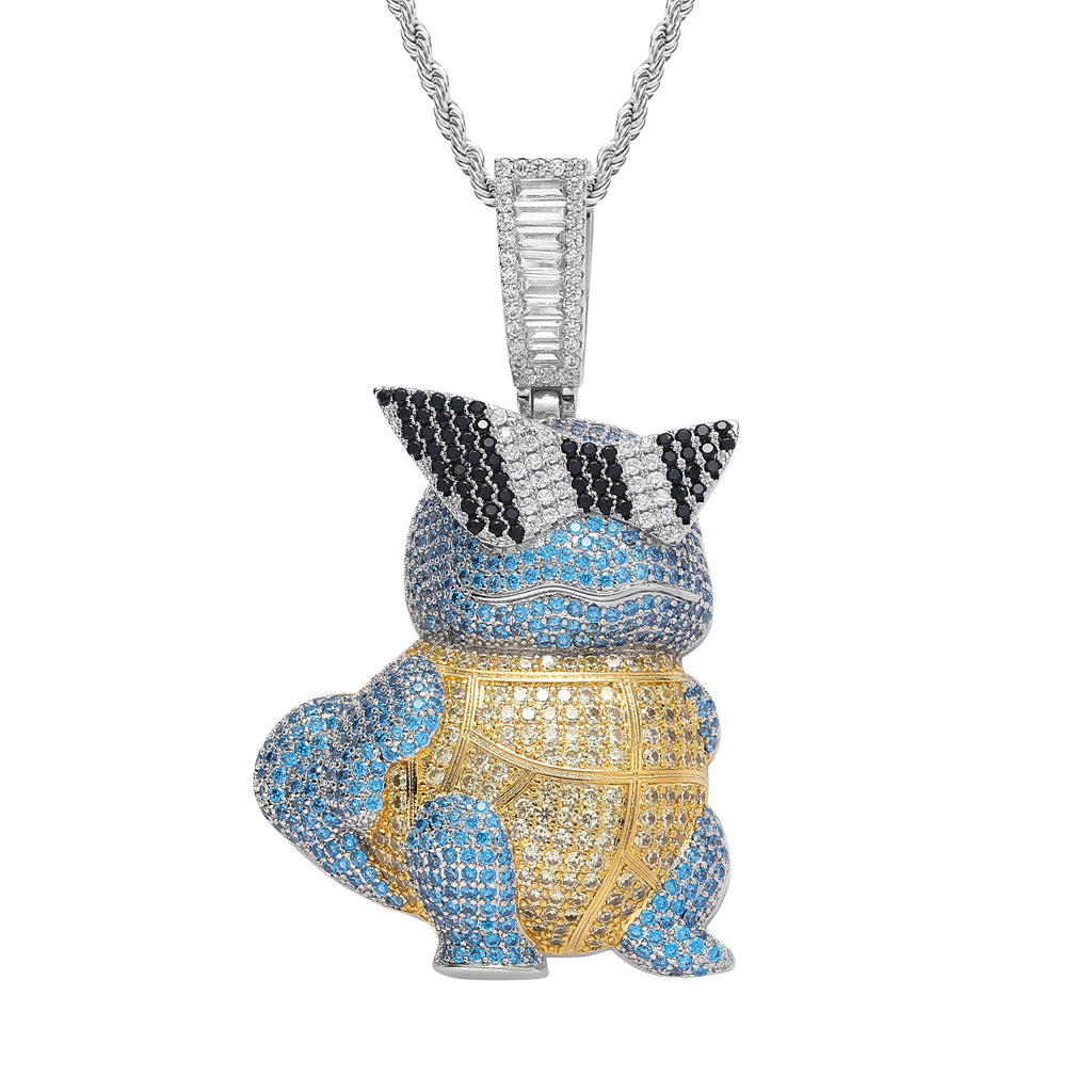 Squirtle Pendant Necklace