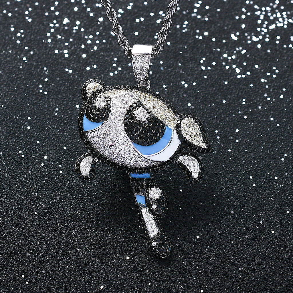 Powerpuff Girls Bubbles Pendant Necklace