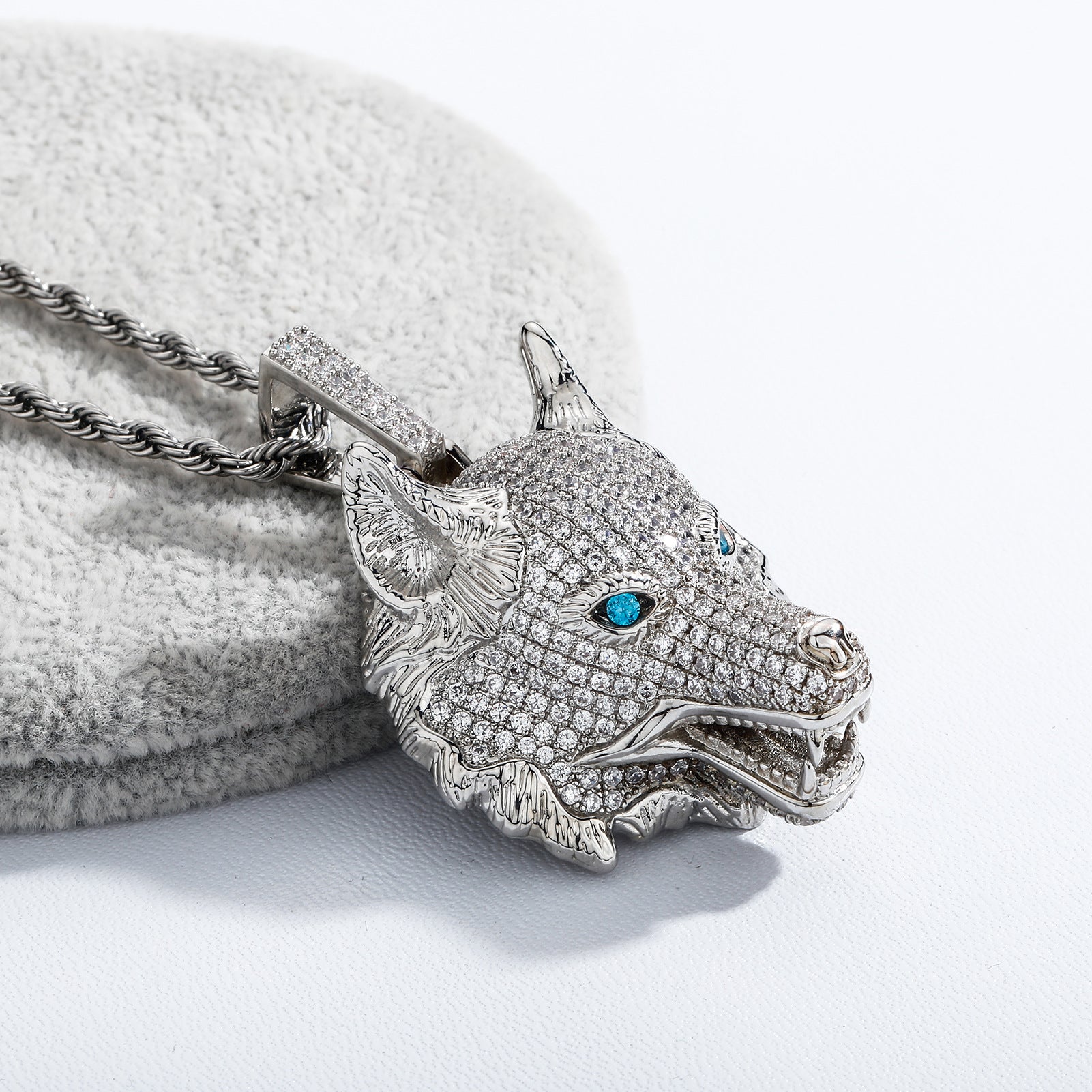 Wolf Head Necklace