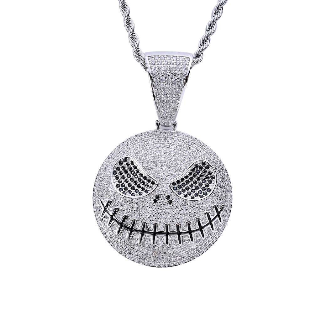 Jack Skellington Nightmare Before Christmas Necklace xccscss.