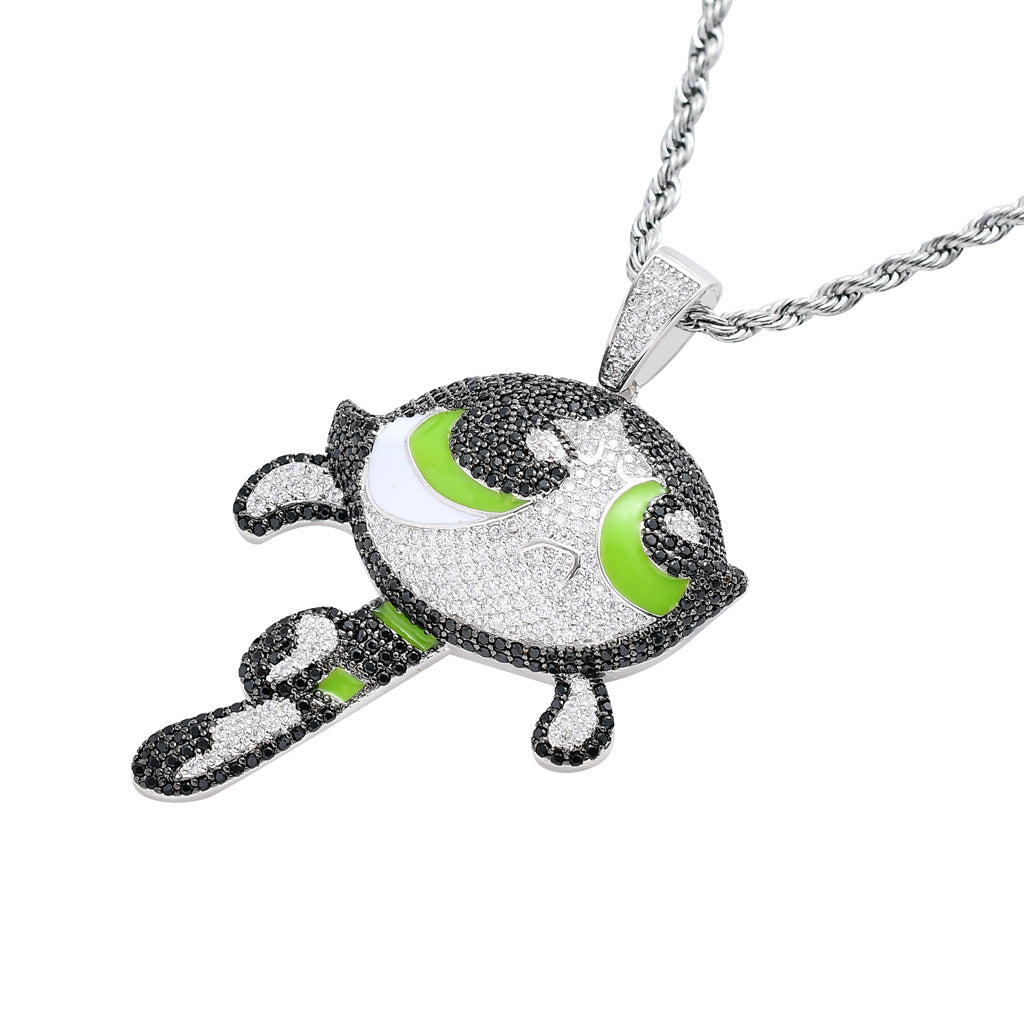 Powerpuff Girls Buttercup Pendant Necklace