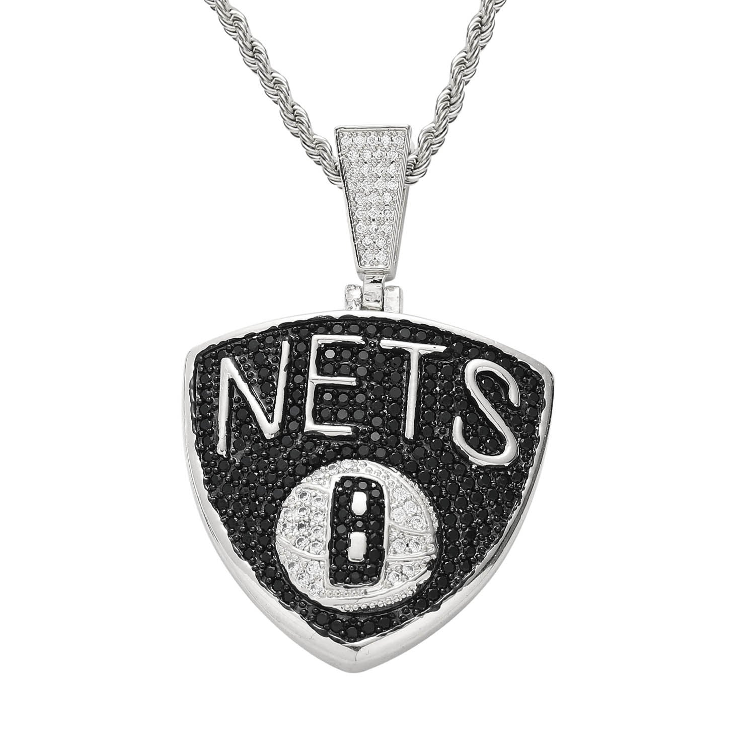 Brooklyn Nets Necklace xccscss.