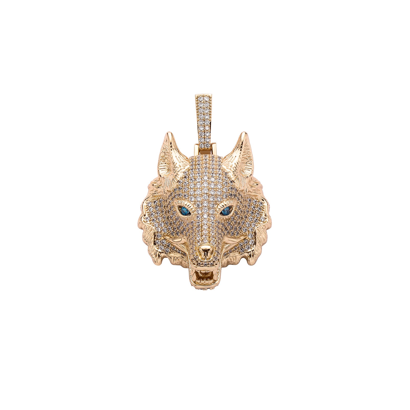 Wolf Head Necklace