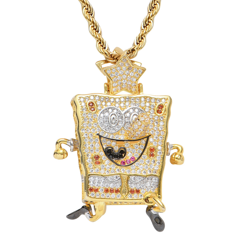 SpongeBob SquarePants Necklace xccscss.