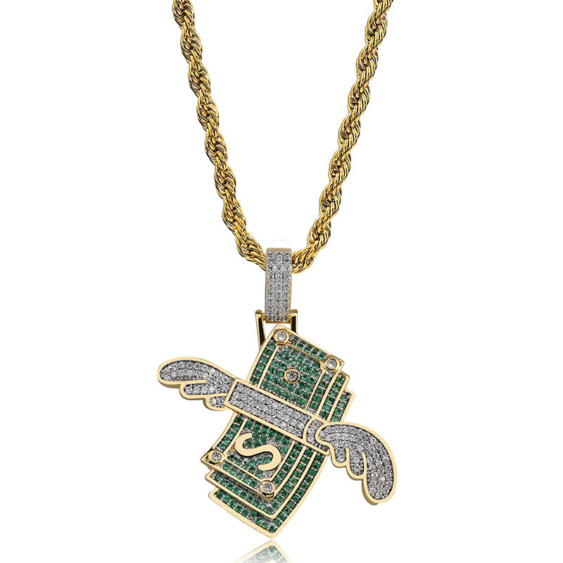 Money with Wings Necklace