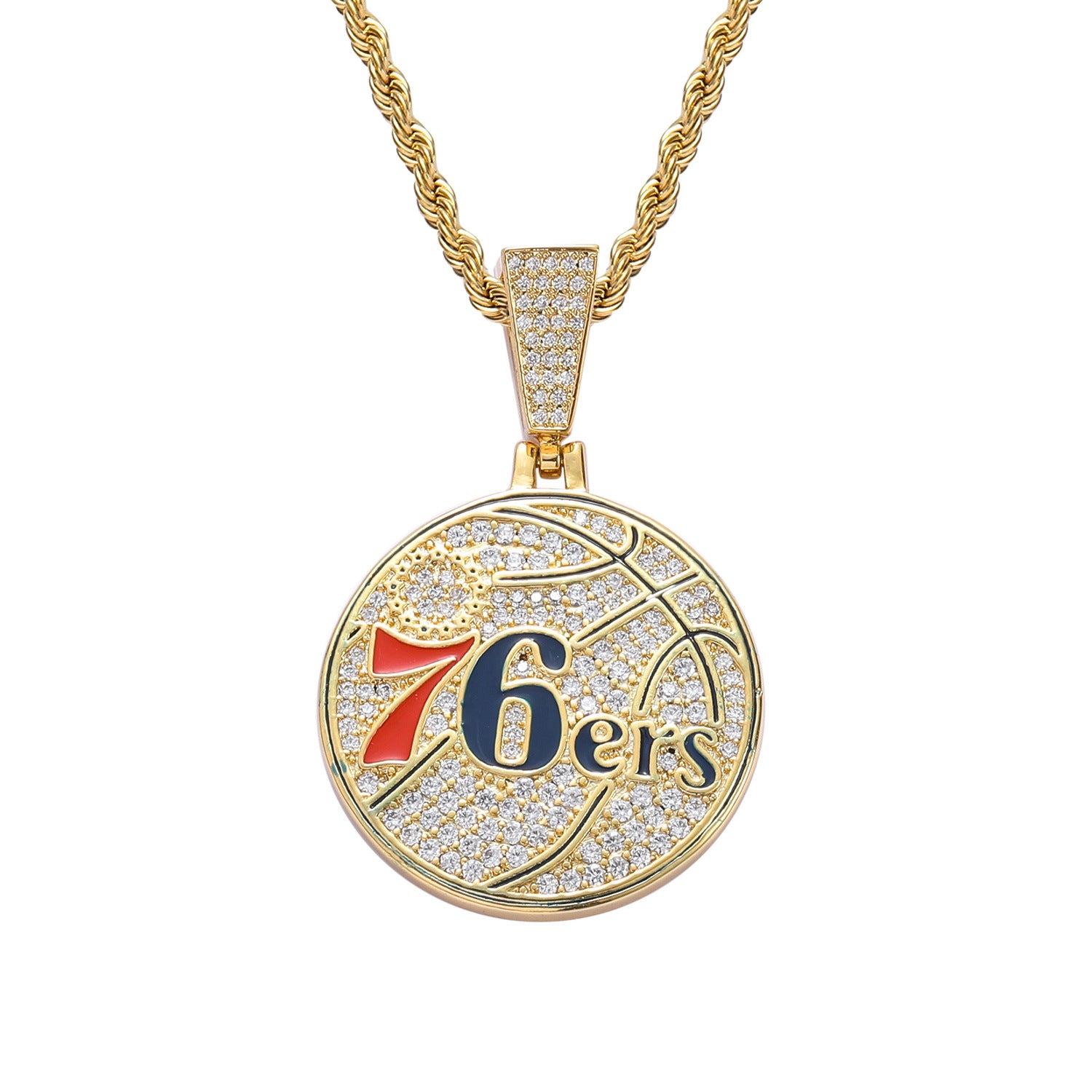 Philadelphia 76ers Pendant Necklace