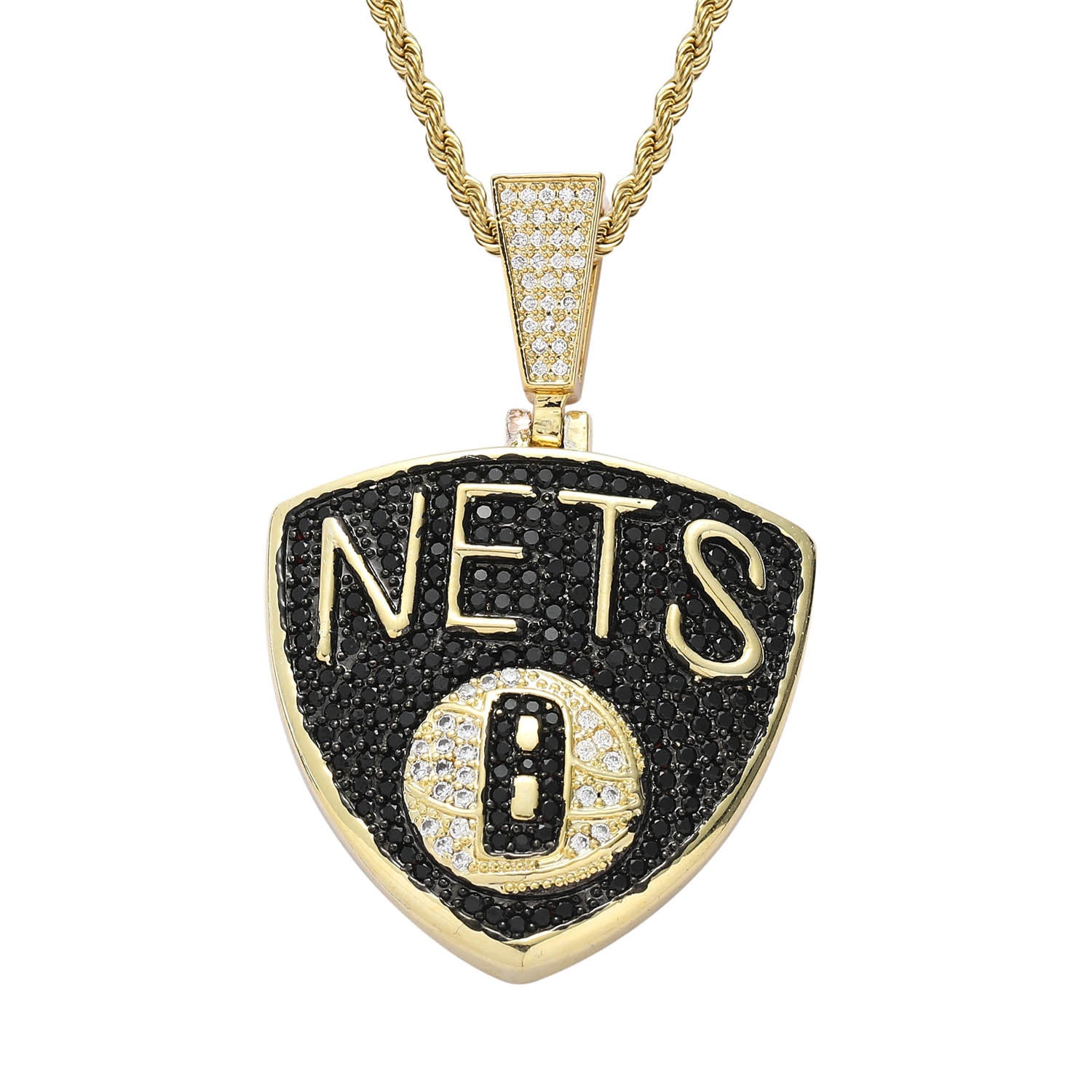 Brooklyn Nets Necklace xccscss.