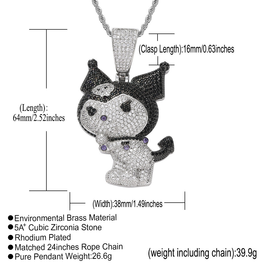 Kuromi Necklace xccscss.